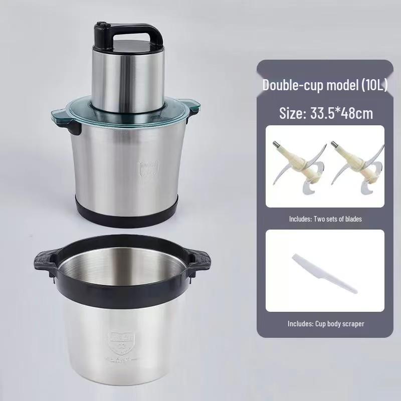Multifunctional Stainless Steel Meat Grinder & Vegetable Masher for Baby Food