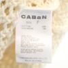 CABaN No Sleeve Crochet Knit Long Dress F Ivory Women Used