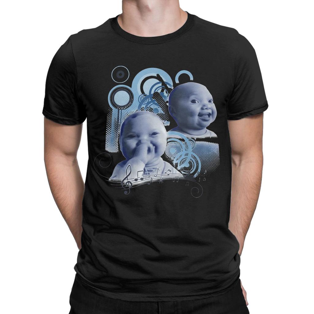 Vintage Funny Frutiger Metro AI Baby Meme Graphic Gen Z Humor TShirt for Men 100 Cotton T Shirt  Short Sleeve Tees Clothes