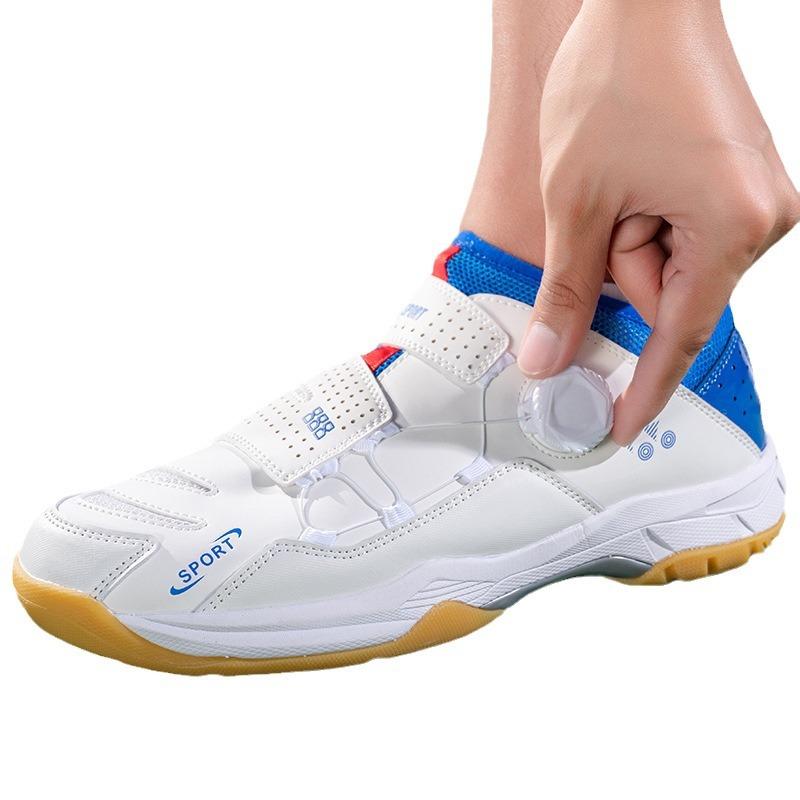 Badminton shoes men's shoes non-slip shock absorption tennis shoes women's training shoes lightweight breathable table tennis shoes