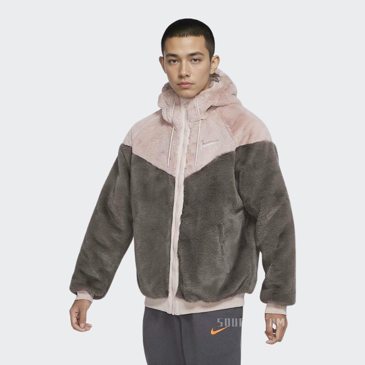 Мужская куртка Nike Sportswear Windrunner с капюшоном на флисовой подкладке — фото 3