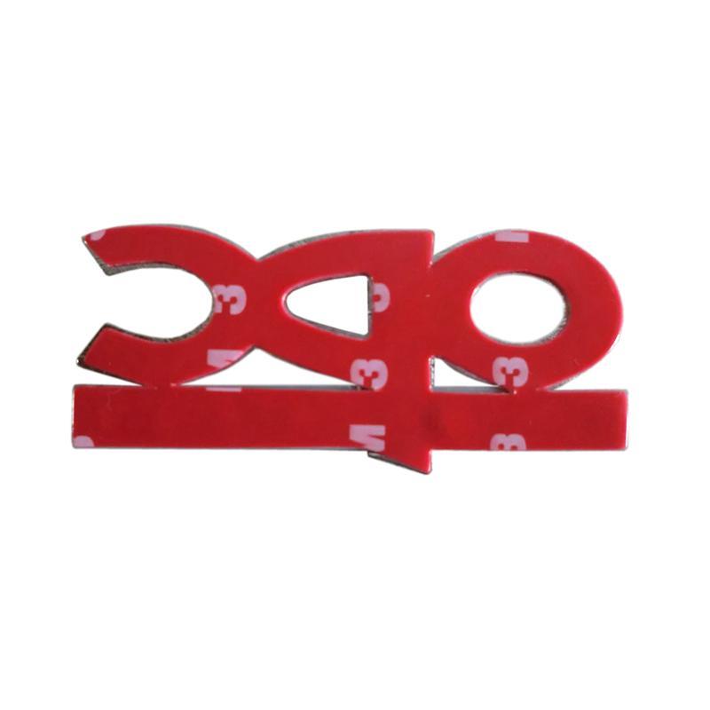 Plastic Chrome OPCLINE OPC LINE Automobile Modification Sticker Car Emblem Badge Logo