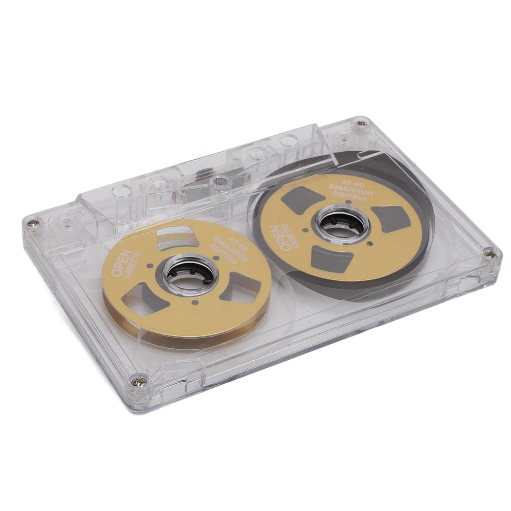 Reel to Reel Blank Cassette Tape 50 Minutes Normal Bias Double Sided Metal Sound Recording Cassette