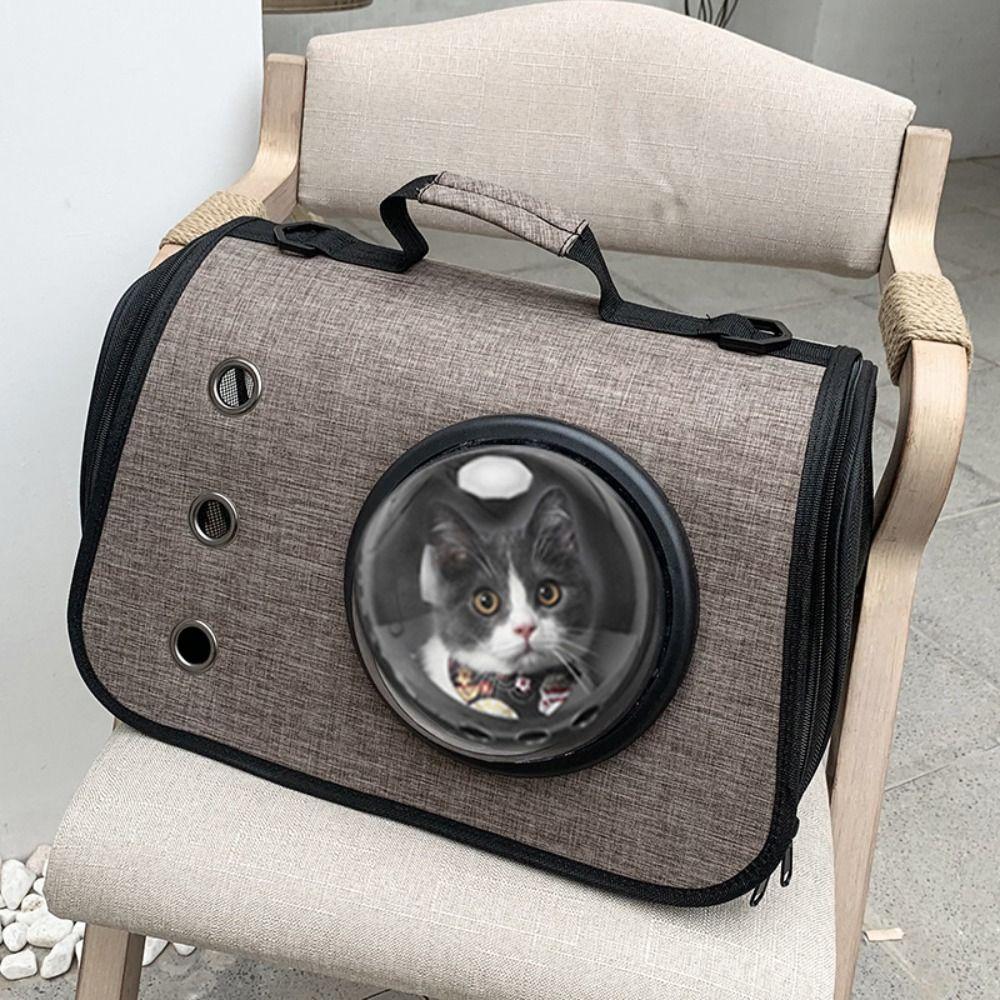 Large Capacity Portable Pet Bag Foldable Pet Handheld Bag Durable Travel Puppy Bags  Outdoor Travel