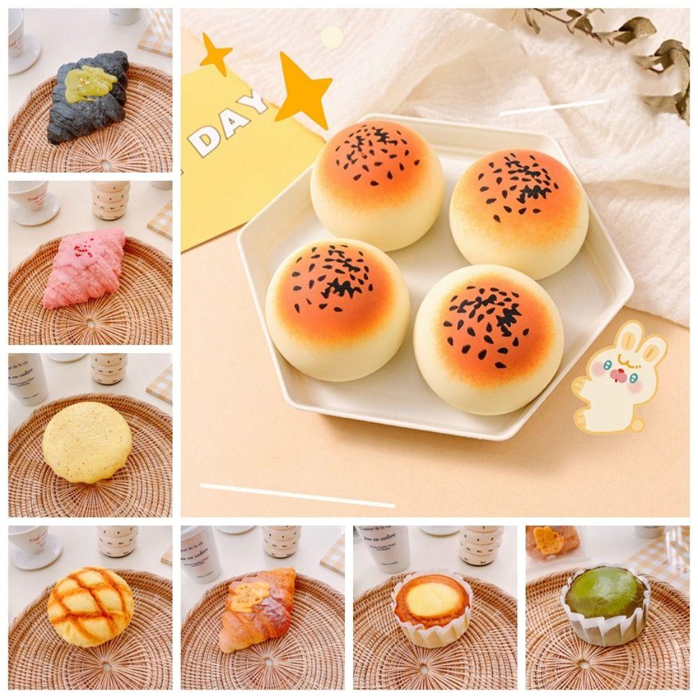 Donuts Bread Slow Rebound Toy Cake Puff Slow Rebound Toy Ins Squeeze Dessert Toy  Kids Gift