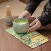 Gradient-Coloured Matcha Tool Set Bamboo Tea Whisk Song Dynasty Whisked Tea Brush Hundred-Stem Standing Ceramic Matcha Bowl
