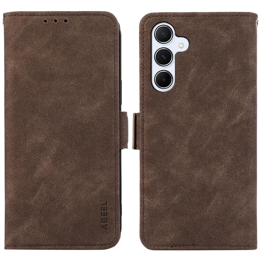 For Samsung Galaxy A36 5G Case PU Leather Folio Stand View RFID Blocking Phone Cover