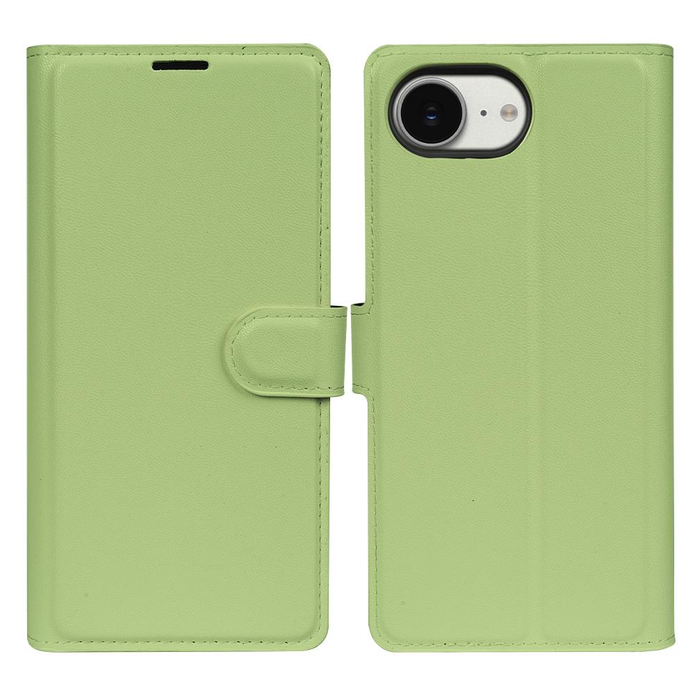 For iPhone 16e Stand Case Biobased Eco-Friendly RPET RPVB Slim Phone Cover with Wallet