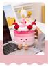 Cherry Cake Doll Rainbow Plush Toy - Birthday Cake Simulation