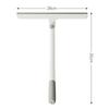 New PP 360 Degree Shower Squeegee TPR White Mirror Scraper Bathroom Cleaner Bathroom Cleaning