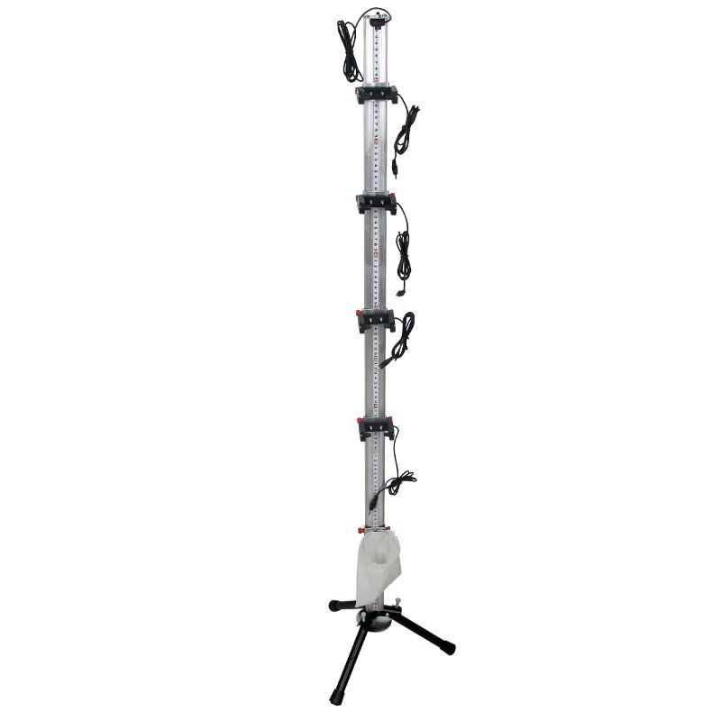 Physics Free Fall Experiment Apparatus with Digital Timer 30x30x120cm