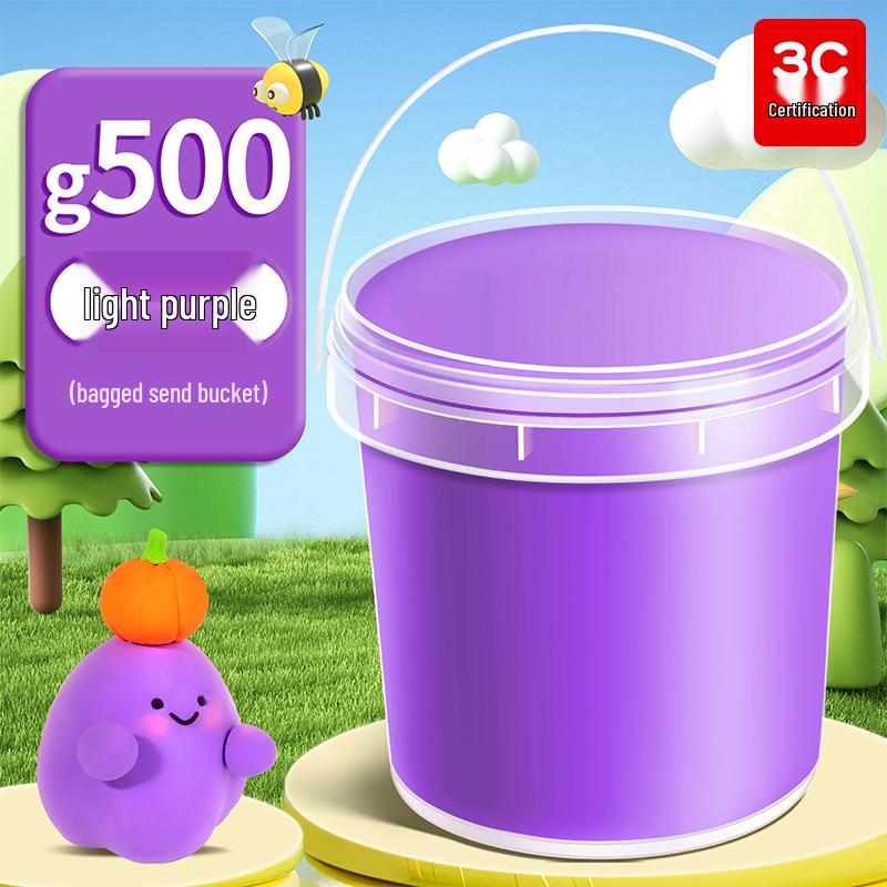 500-Pack Lightweight Color Clay: 24 Non-Toxic, Lead-Free Colors for Kindergarten DIY Play