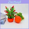 Fake Fruit Tree Desktop Decor With Plastic And Foam For Home Ornaments And Photography Props