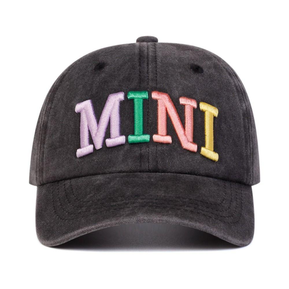Adjustable Parent-child Baseball Hats Washed Cotton Outdoor Sunscreen Hats