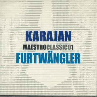 CD KARAJAN, FURTWANGLER - Maestro Classic 01 C01100 LAGUNA Japan Classical Used