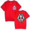 Japan cartoon comics Demon Slayer anime print short-sleeved T-shirt for men and women casual sportswear 0045