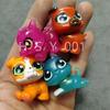 Original 3.5Cm~4Cm Multi Style 4Pcs/Set Cute Mini Animal Children'S Home Toy Model