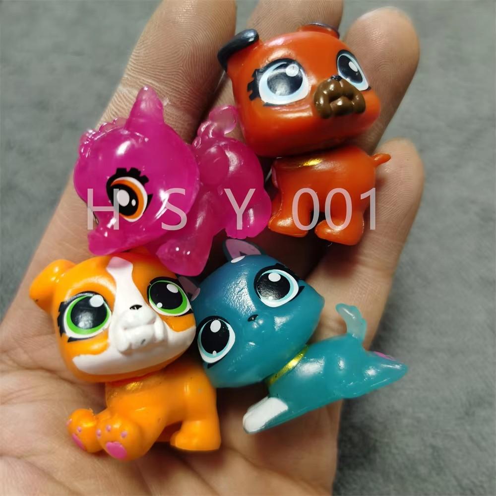 Original 3.5Cm~4Cm Multi Style 4Pcs/Set Cute Mini Animal Children'S Home Toy Model