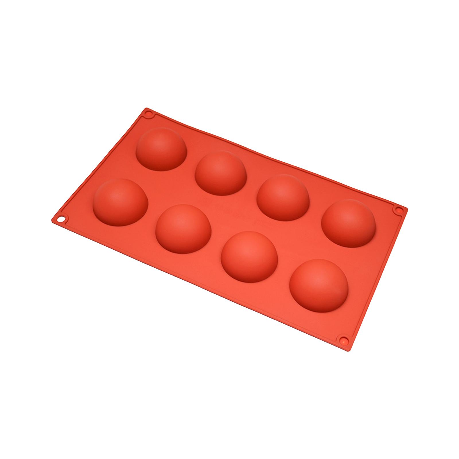 

Полукруглый конус силиконовая форма инструмент для выпечки форма для украшения муссового торта для изготовления шоколадных конфет свечей мыла T8