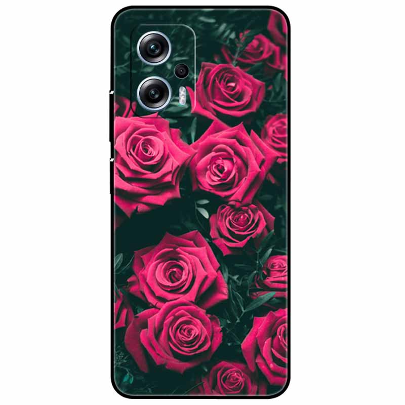 For Xiaomi Poco X4 GT Case 6.6'' Cat Wolf TPU Silicone Soft Coque Fundas for Poco X4 GT 5G Cover Black Edge Lovely PocoX4 X 4 GT