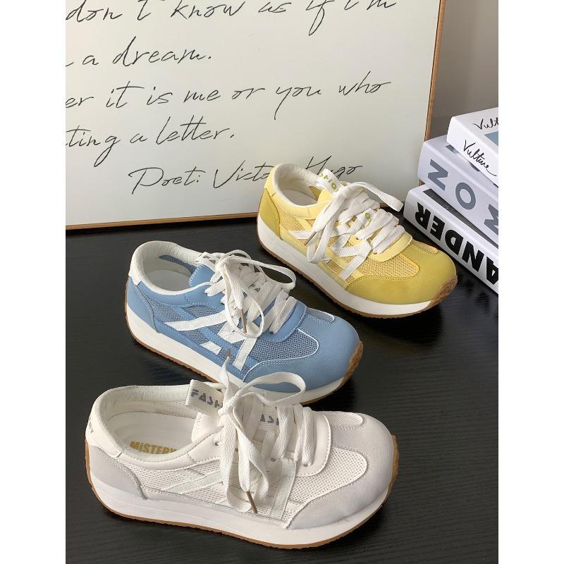 New Products Are Hot In Summer, New Thick-soled Mesh Casual Shoes, Soft-soled Breathable Sneakers 3819