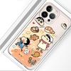 Cartoon Bread Shin Chan Case for iPhone 17 Pro Max 13 Pro 12 Mini XS Max 16 11 Air 15 14 Plus 7 8 XR Soft Phone Cover