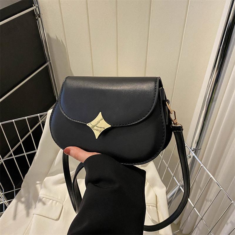 

Elegant Pu Mini Crossbody Bag With Stitching Elements For Daily Use In Blue чёрный