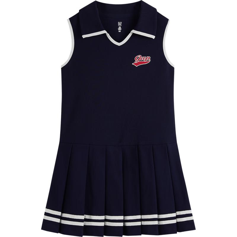 GAP Girls Moisture-Wicking Sleeveless Polo Dress 130/64 лаванды фиолетового