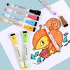 1PC/8PCS Magnetic Whiteboard Markers Erasable Liquid Chalk Markers with Eraser Water-base Ink Quick Drying Office Supplies
