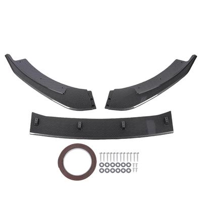 Front Bumper Lip Spoiler Stylish Front Spoiler Splitter Chin Diffuser Protector Body Kit
