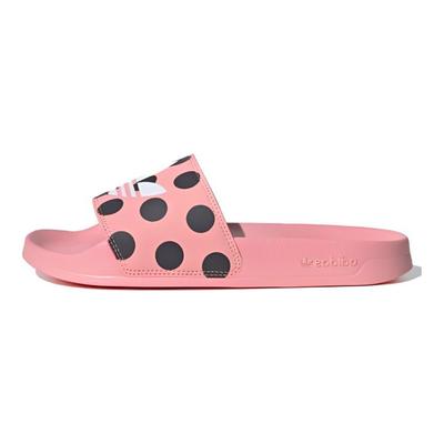 Wmns Adilette Lite Slides 'Trefoil Logo - Polka Dot Pink' Women's FU9149