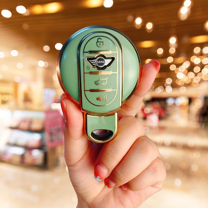 Applicable BMW mini key set New countryman bag cooper one mini clubman shell ring women
