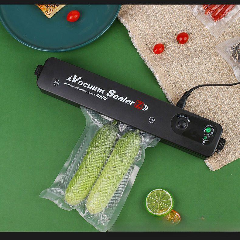 Vacuum Sealing Machine Small Household Food Packaging Machine Fully Automatic Sealing Cooked Food Compression Plastic Sealing and Preservation Machine