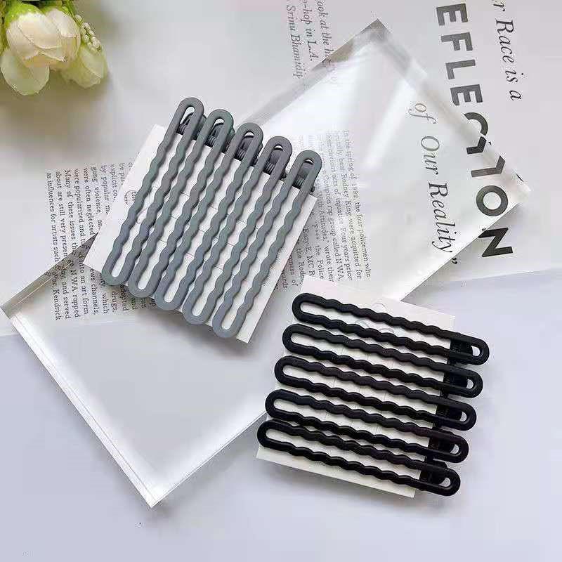 Clipsuri de păr mate Spot Morandi: Clipsuri Duckbill și agrafe Bobby pentru fete în culori macaron