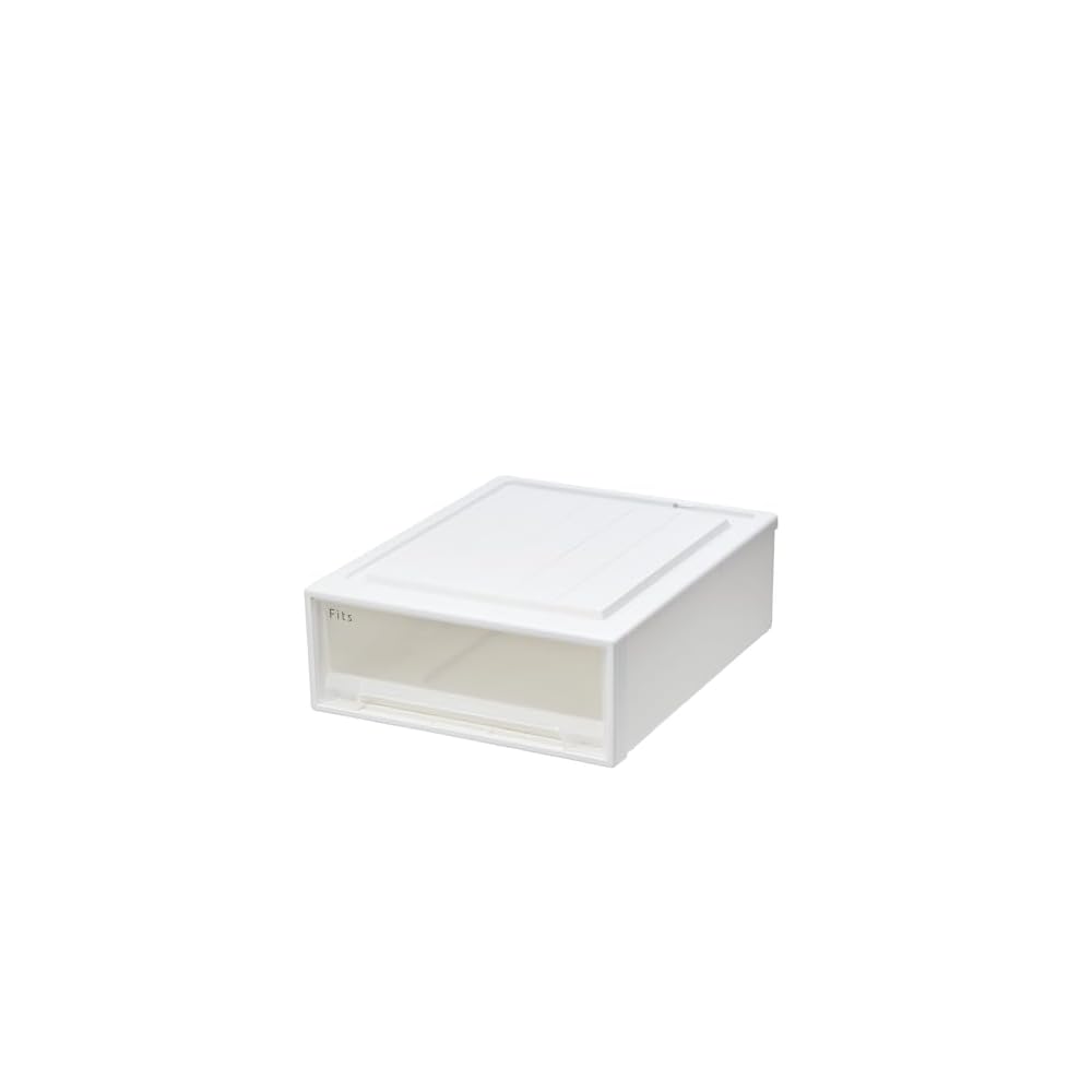 Tenma Fits Case Closet Storage Box, 44cm (W) x 53cm (D) x 18cm (H), Durable, Made in Japan, Made