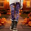 Women's Halloween Print Stretch Leggings for Casual Wear