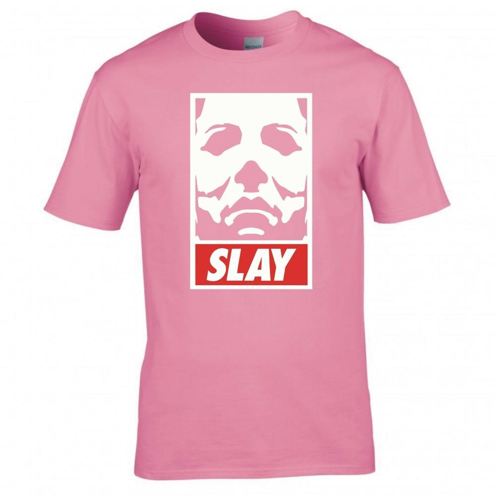 Inspired By Halloween Michael Myers Obey Slay Tshirt