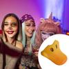 Duck Bill Mask Yellow Duck Nose Cosplay Halloween Christmas Costume,Yellow Duck Bill Beak Mask with Elastic Band Gifts