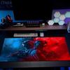 Tactical Soldier Theme Large Gaming Mouse Pad Desk Mat with Stitched Edge Antislip Durable Offices Accessories Gaming Mouse Mat