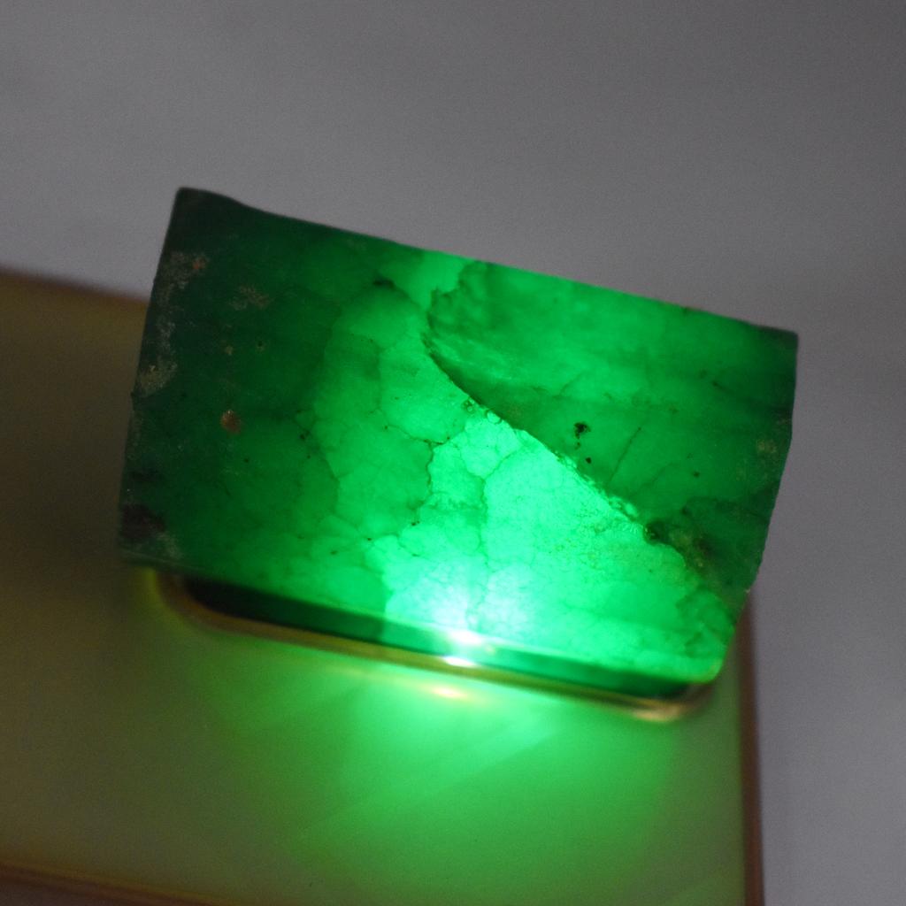 CERTIFIED Natural Emerald Green Rough 786 Ct Uncut Huge Size Loose Gemstone rr-036-sa