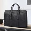 SCHWARZETIENNE Men's Genuine Leather Business Briefcase