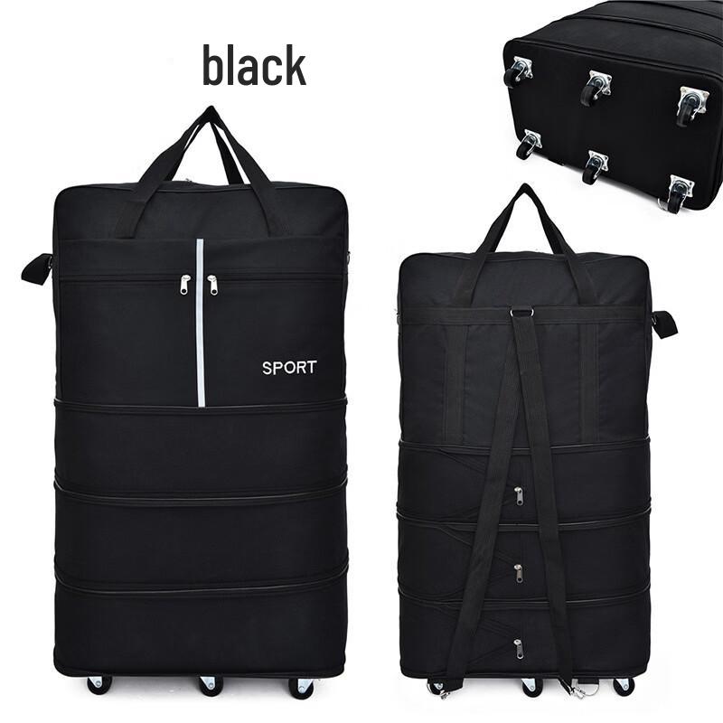 Foldable Expandable Wheeled Travel Duffel Bag