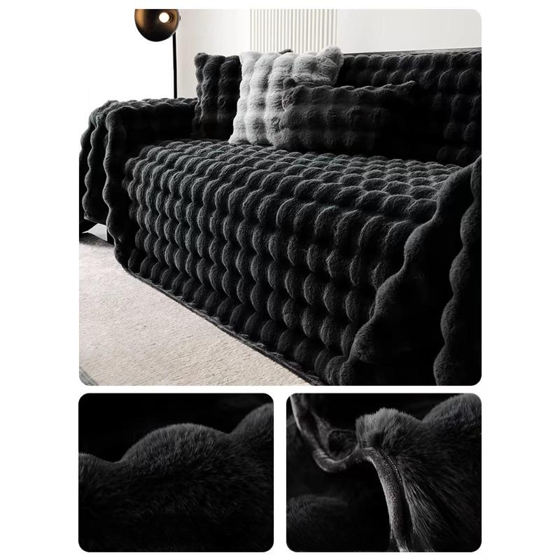 Чехол для дивана с плюшем в виде кролика — фото 5