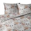 Cotton Percale Bedding 160X200Cm With Piping + Luxury Pouch