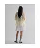 8SECONDS Striped Sheer Variation Shirt Yellow