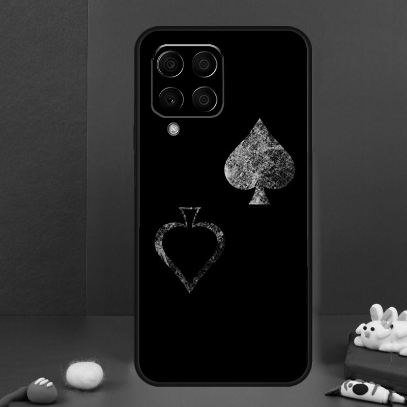 Ace of Spades Poker Case For Samsung Galaxy M13 M53 M06 M16 M31 M11 M35 M55 M15 M56 M36 M12 M32 M52 M14 M34 M54