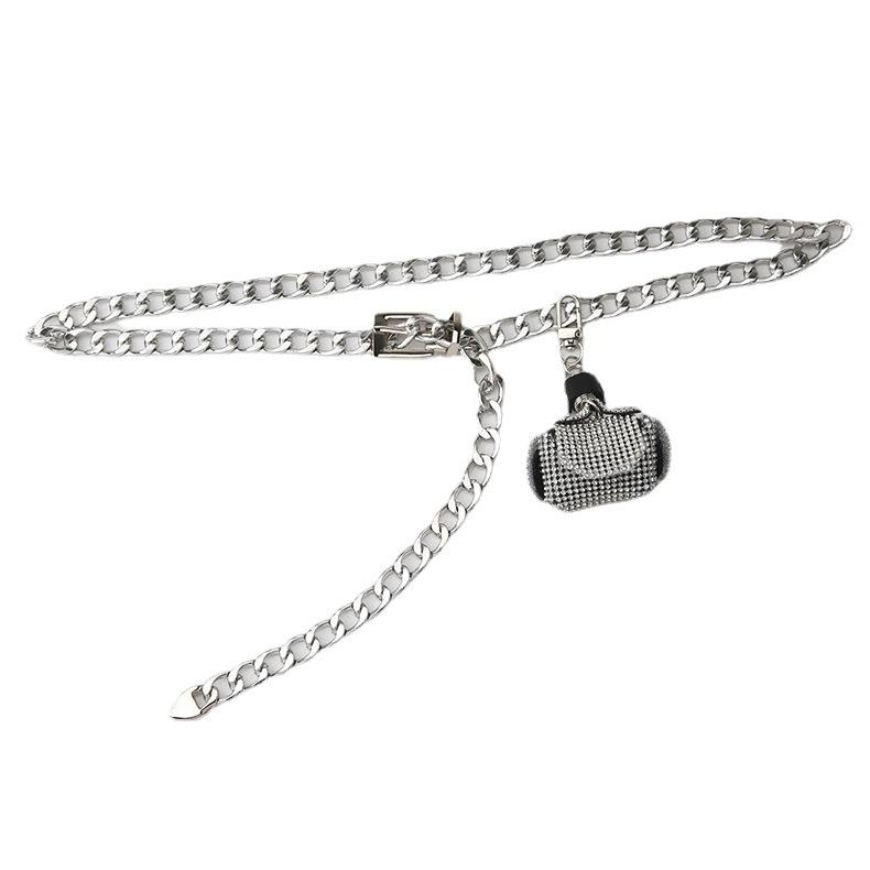 Metal Waist Chain Accessories Women'S Chain Belt Bag Decoration With Dress Suit Coat Trouser Chain Tide