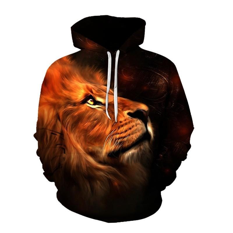 New Fashion Animal Squirrel 3D Printing Hoodie Hanorac casual unisex cu mânecă lungă