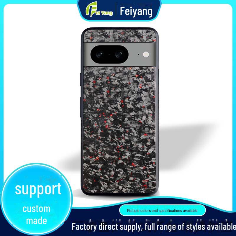 

Carbon Fiber TPU Phone Case for Google 8/8Pro/8A/9/9Pro/9ProXL 9 PRO XL (No Front)