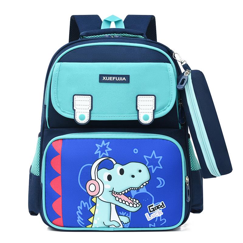 Grenzüberschreitender niedlicher Cartoon-Rückenprotektor-Rucksack für Kindergarten und Grundschule